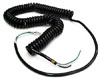 coiled power cable