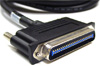 SCSI cable I Available w/ right angle (90°) hood